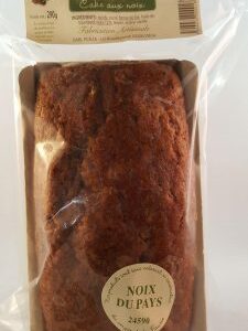 Cake génoisé aux noix